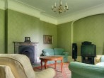 Green living room Green living room